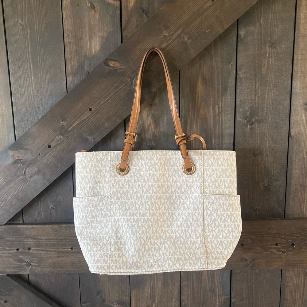 Michael Kors Jet Set Logo Large tote